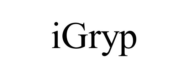 Trademark Logo IGRYP