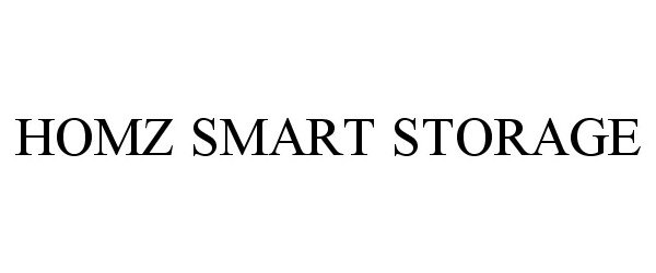 Trademark Logo HOMZ SMART STORAGE