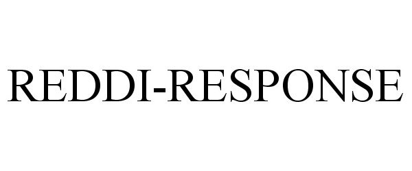 Trademark Logo REDDI-RESPONSE