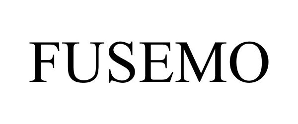 Trademark Logo FUSEMO