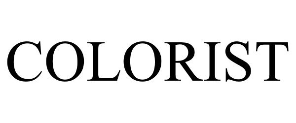 Trademark Logo COLORIST