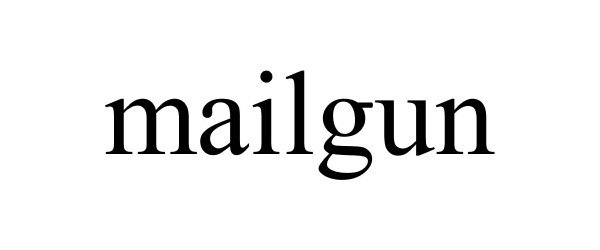 Trademark Logo MAILGUN