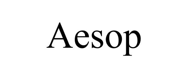 Trademark Logo AESOP