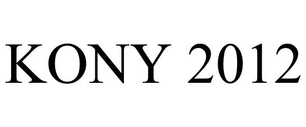  KONY 2012