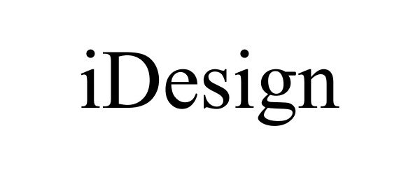 Trademark Logo IDESIGN