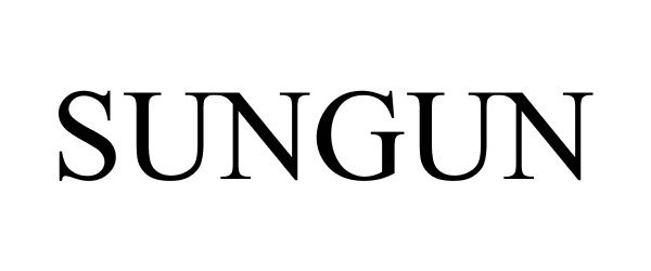 Trademark Logo SUNGUN