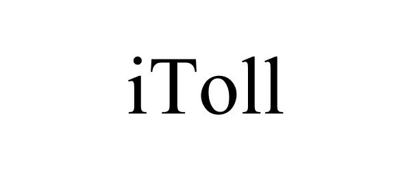 Trademark Logo ITOLL