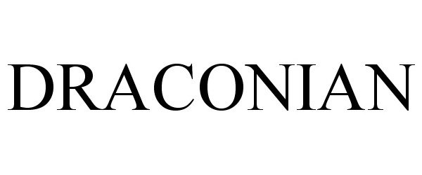 Trademark Logo DRACONIAN