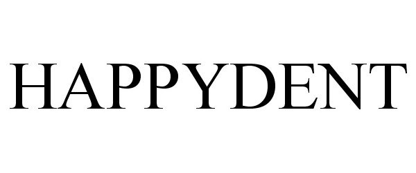 Trademark Logo HAPPYDENT