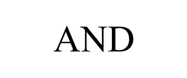 Trademark Logo AND