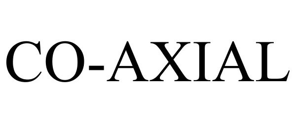 Trademark Logo CO-AXIAL