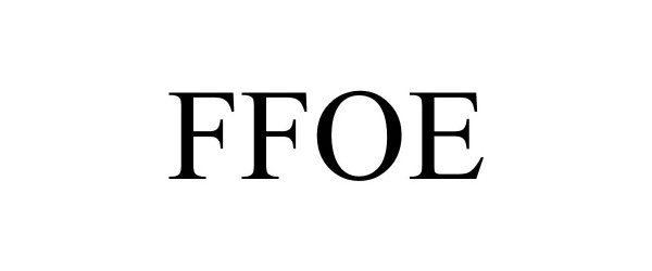 Trademark Logo FFOE