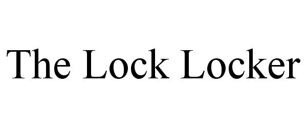  THE LOCK LOCKER