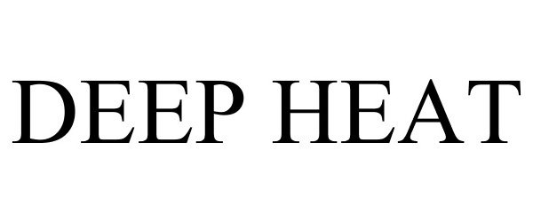 Trademark Logo DEEP HEAT