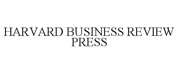  HARVARD BUSINESS REVIEW PRESS