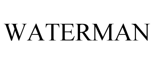 Trademark Logo WATERMAN