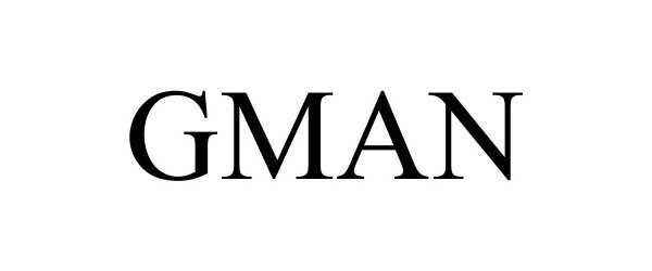 Trademark Logo GMAN