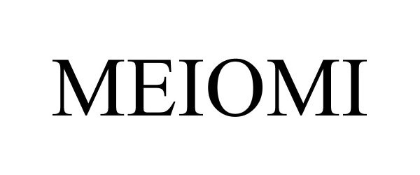 Trademark Logo MEIOMI