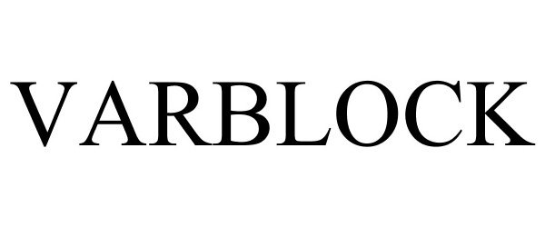 Trademark Logo VARBLOCK