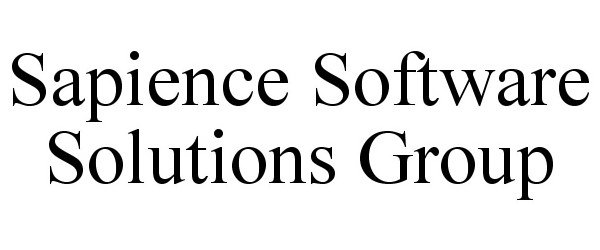  SAPIENCE SOFTWARE SOLUTIONS GROUP