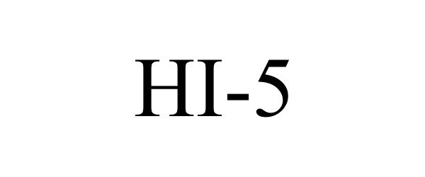 Trademark Logo HI-5