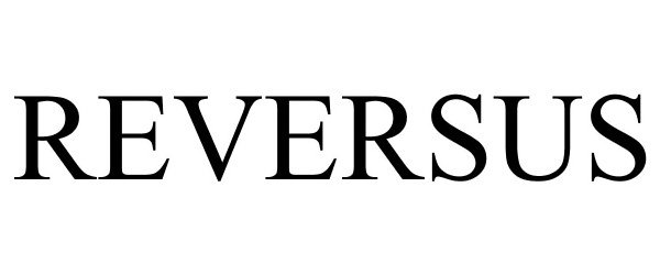 Trademark Logo REVERSUS