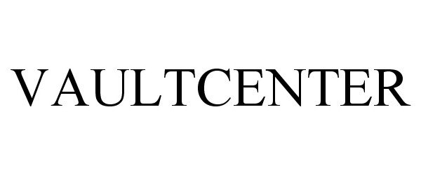 Trademark Logo VAULTCENTER