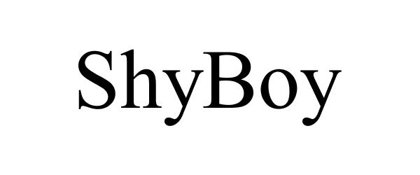 Trademark Logo SHYBOY