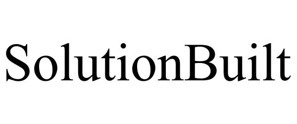 Trademark Logo SOLUTIONBUILT