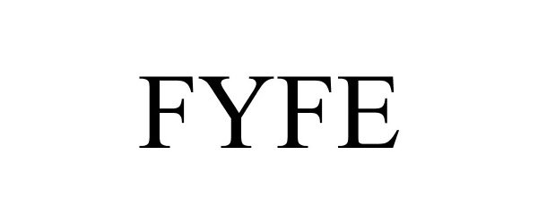 Trademark Logo FYFE
