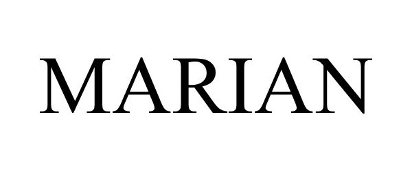 Trademark Logo MARIAN