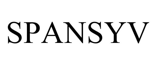 Trademark Logo SPANSYV