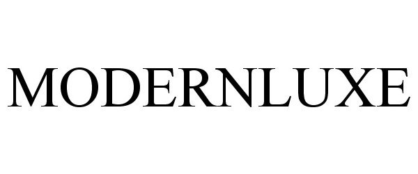 Trademark Logo MODERNLUXE