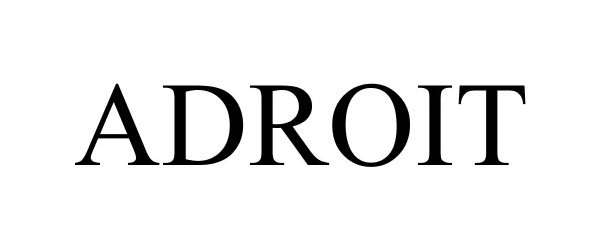 Trademark Logo ADROIT