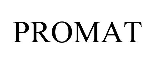 Trademark Logo PROMAT