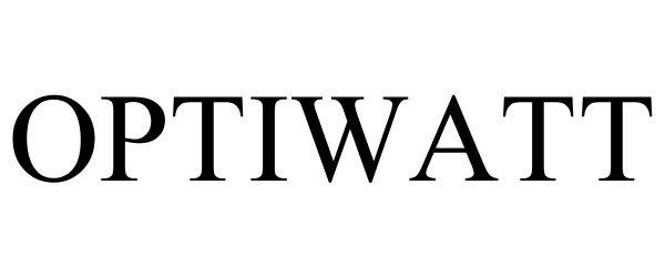 Trademark Logo OPTIWATT