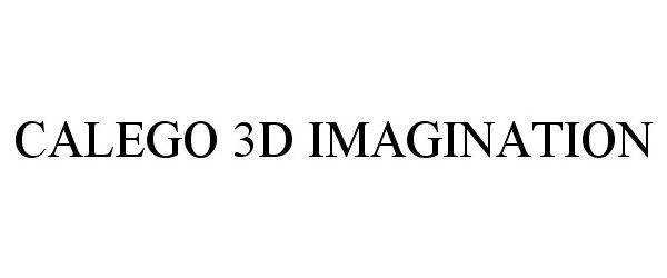  CALEGO 3D IMAGINATION