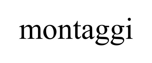 Trademark Logo MONTAGGI