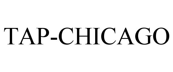 Trademark Logo TAP-CHICAGO