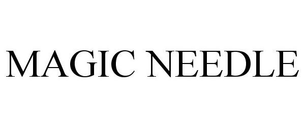 Trademark Logo MAGIC NEEDLE