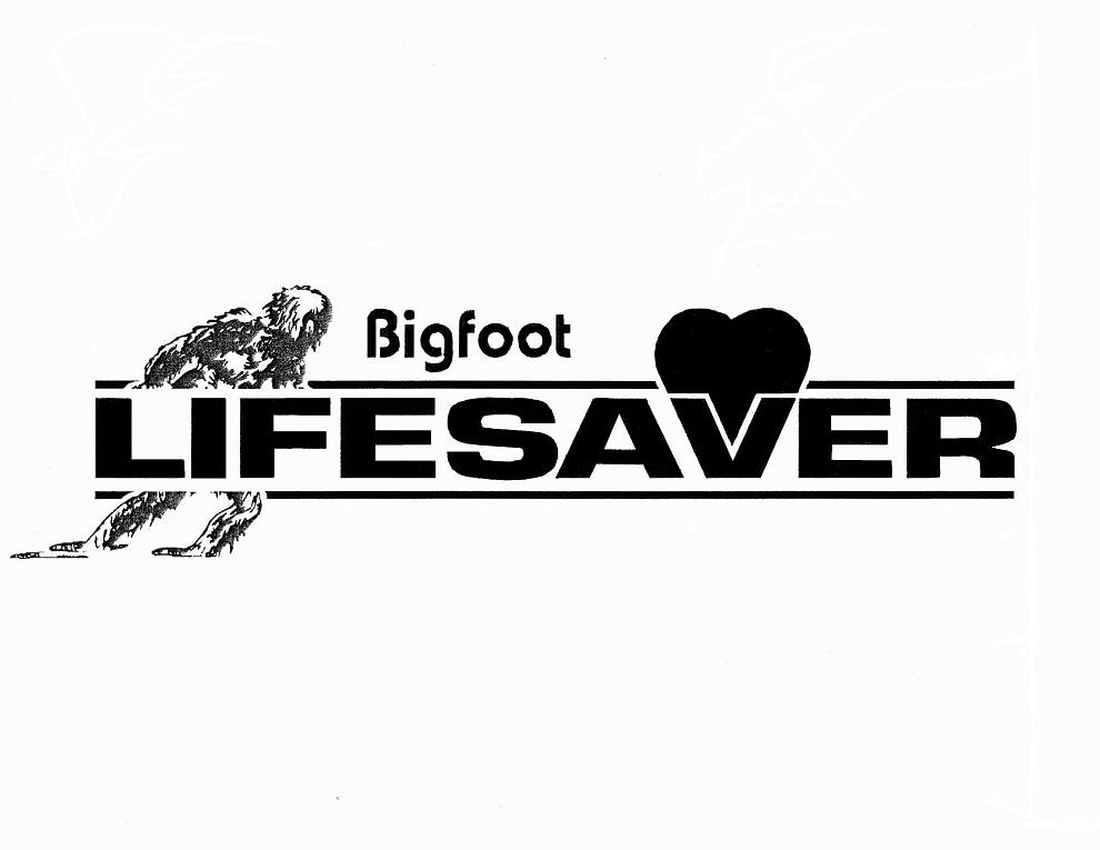 Trademark Logo BIGFOOT LIFESAVER