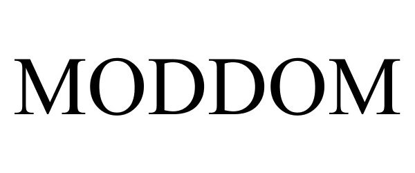 Trademark Logo MODDOM