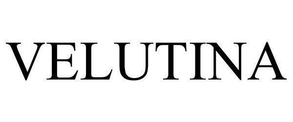 Trademark Logo VELUTINA