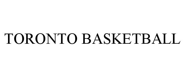  TORONTO BASKETBALL