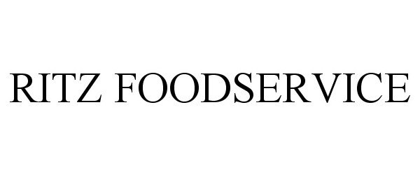 Trademark Logo RITZ FOODSERVICE