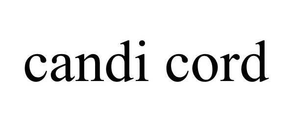  CANDI CORD