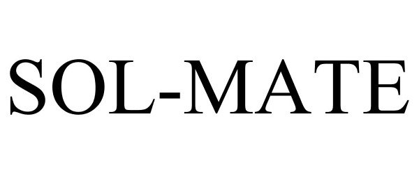 Trademark Logo SOL-MATE