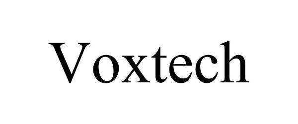 Trademark Logo VOXTECH