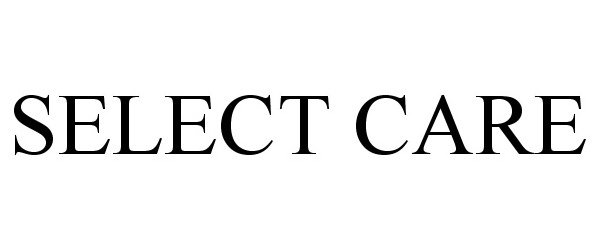 Trademark Logo SELECT CARE