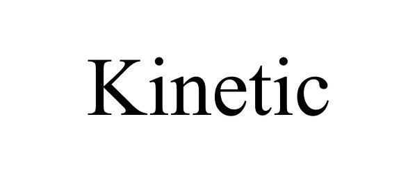 Trademark Logo KINETIC